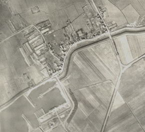 Luchtfoto tijdens de oorlog - Klik op de foto voor een grotere versie en meer informatie...